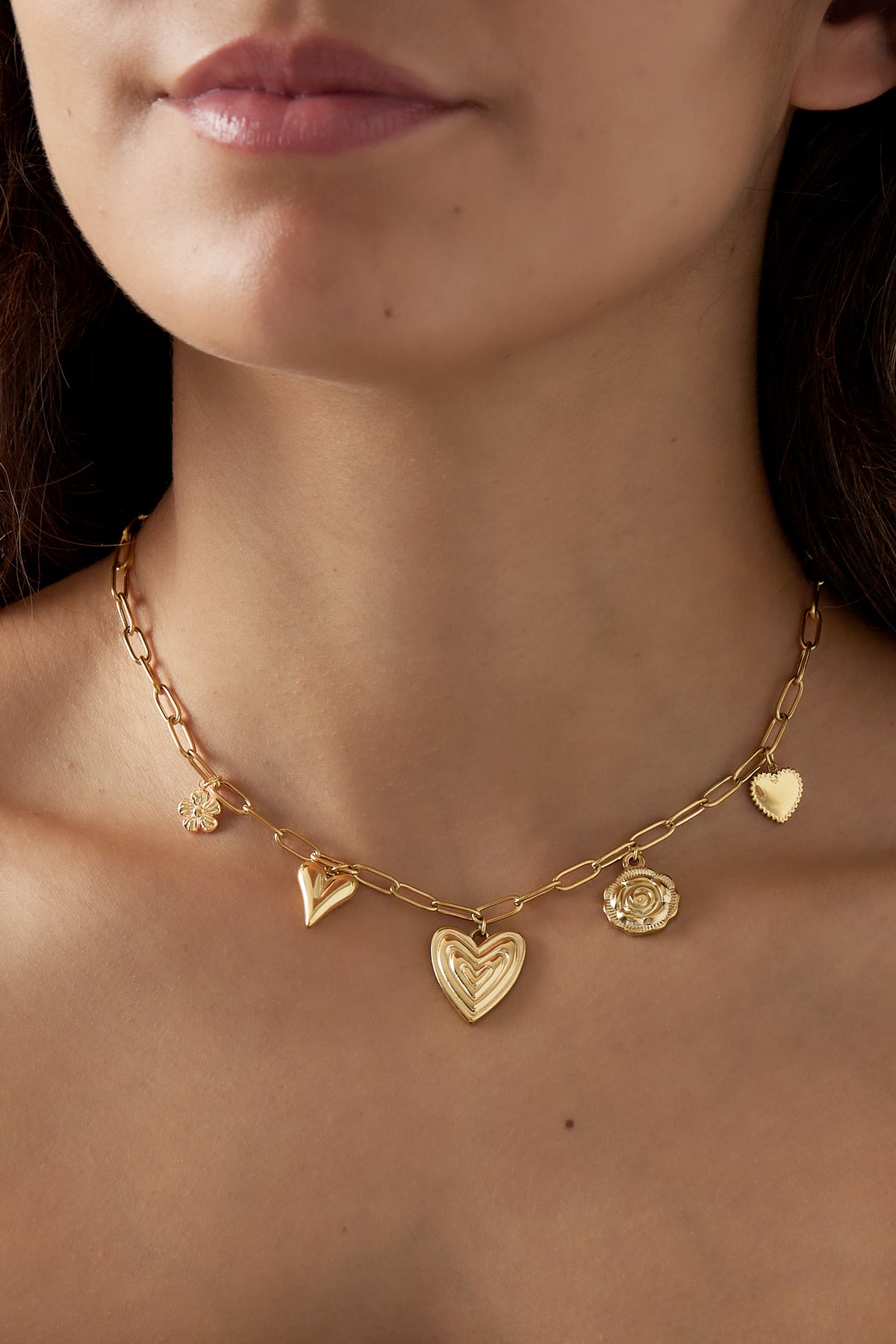 Charm-Halskette "Tessa" - Dutch Atelier