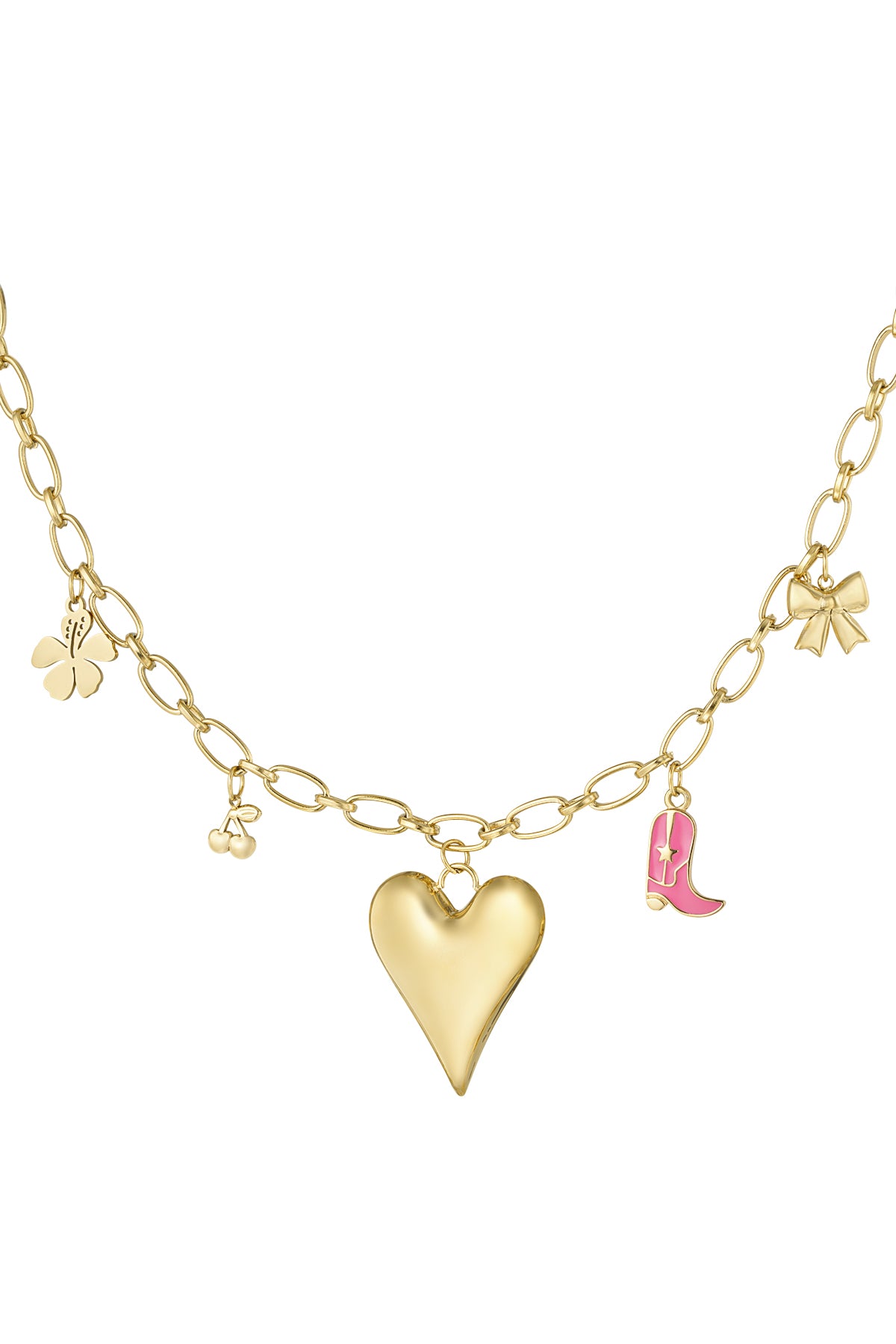 Charm-Halskette "Fien" - Dutch Atelier
