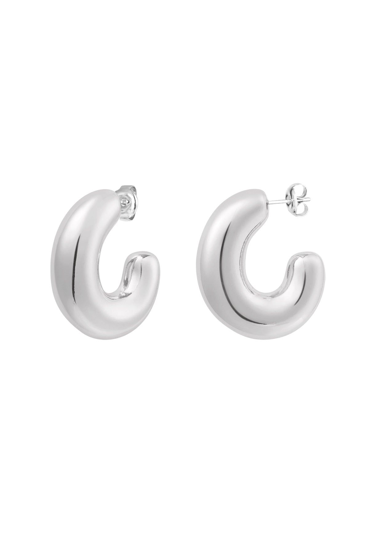 Creolen "Lotte" - Silber - Dutch Atelier