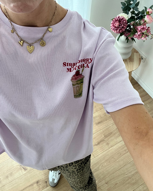 Yinthe Strawberry Matcha T-Shirt - Dutch Atelier