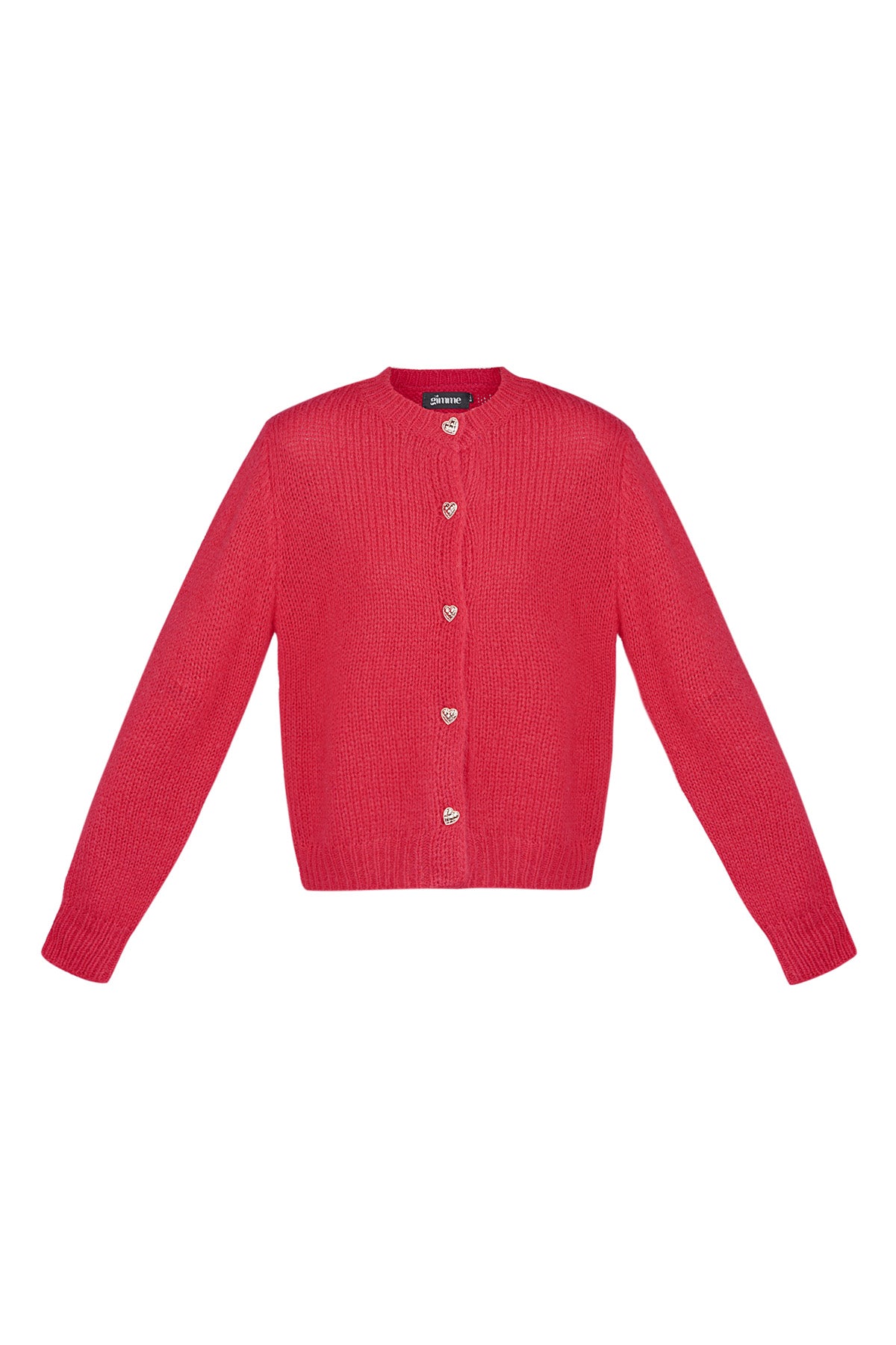 Strick Cardigan "Noor" - Cherry - Dutch Atelier