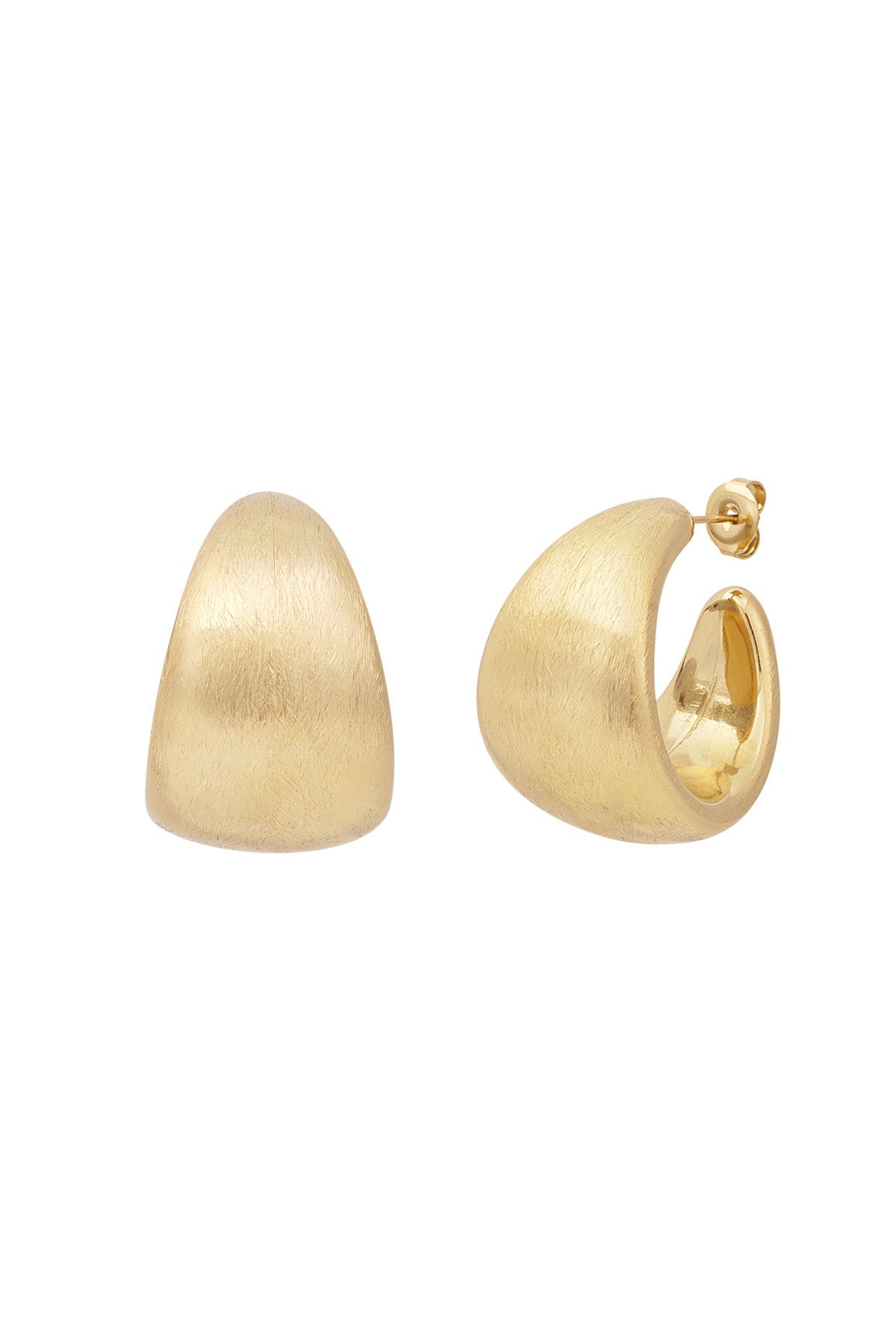 Cleo Ohrringe Gold Dutch Atelier Produktbild