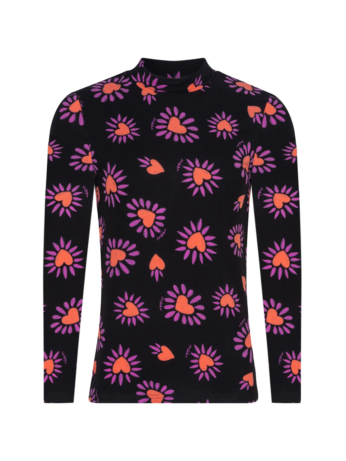 Langarmshirt Sparkling Love - Dutch Atelier