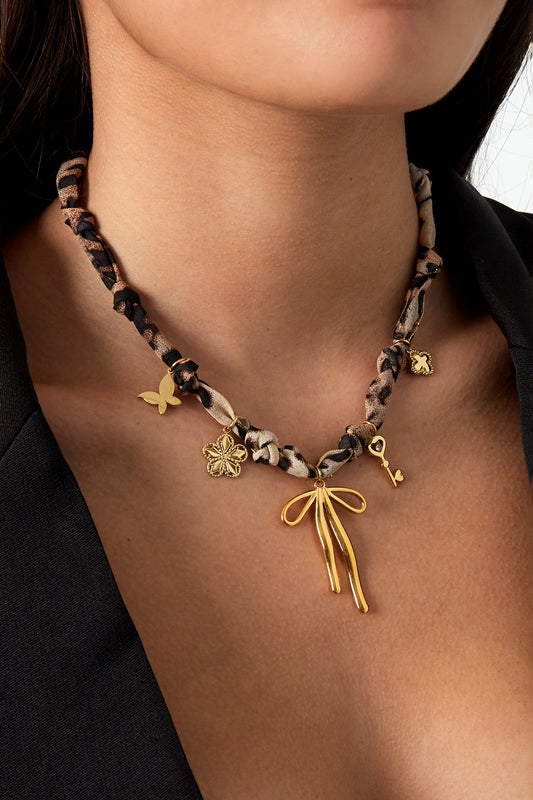 Dutch Atelier Lana Leo Look Halskette