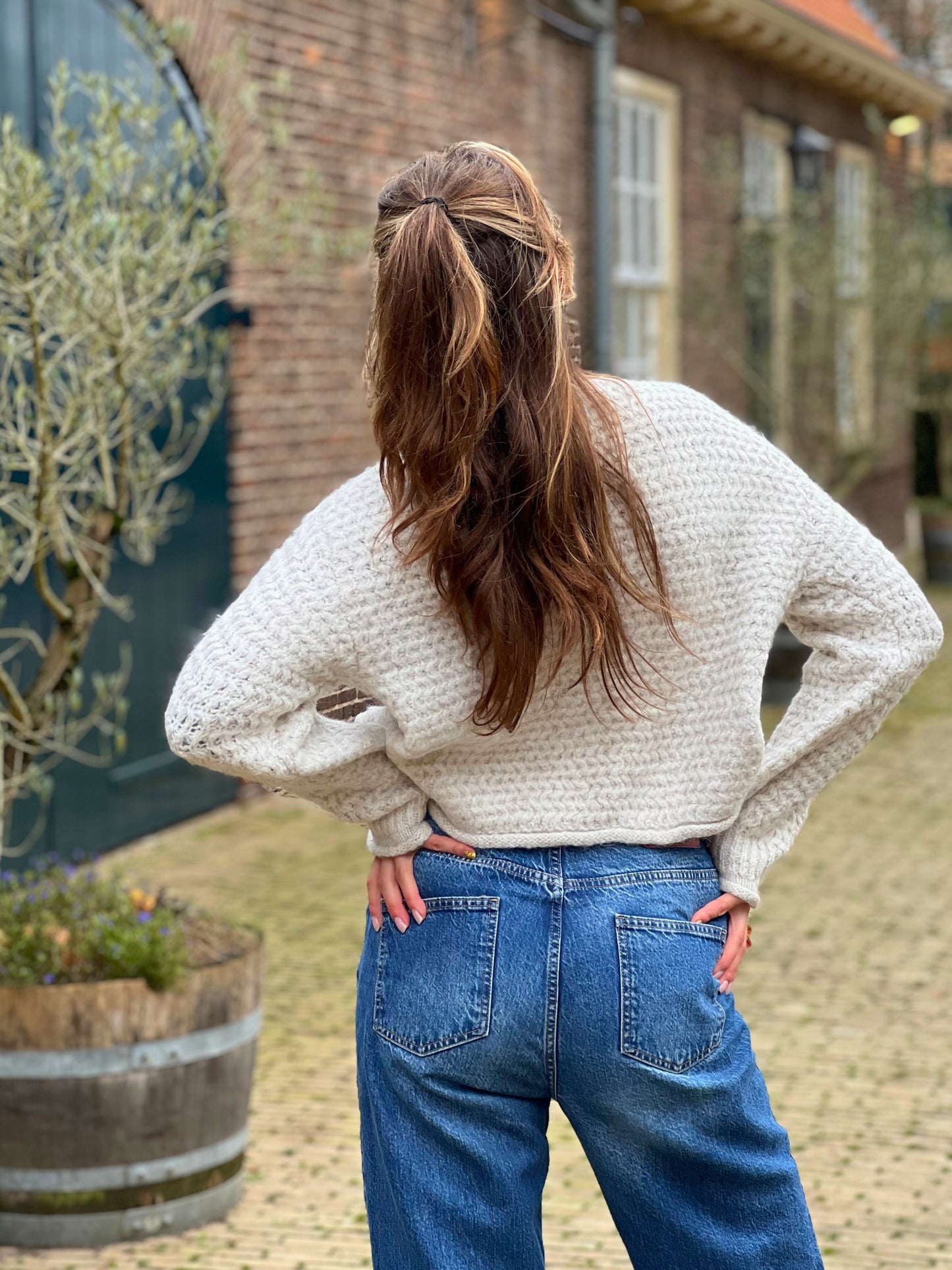 Cardigan Evi - Beige - Dutch Atelier