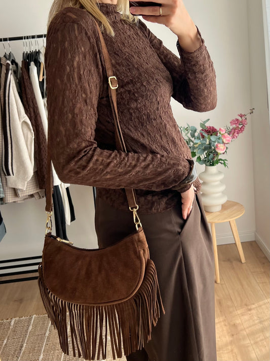 Wildleder Tasche Mila