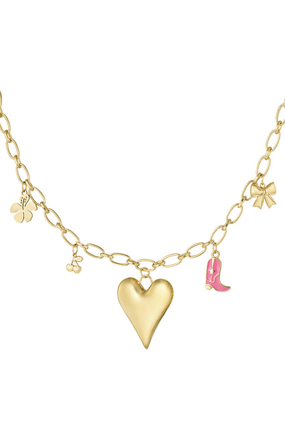 Charm-Halskette "Fien" - Dutch Atelier