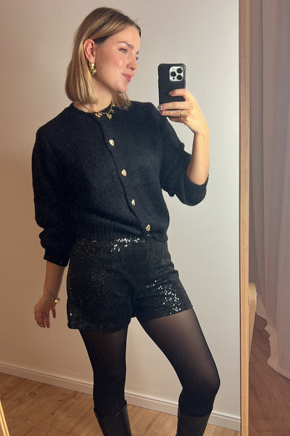 Glitzer Shorts "Liv" - Dutch Atelier