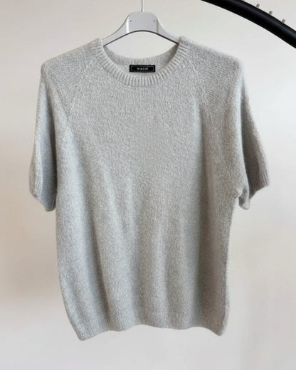 Detail Ansicht Alpaca Pullover Femke