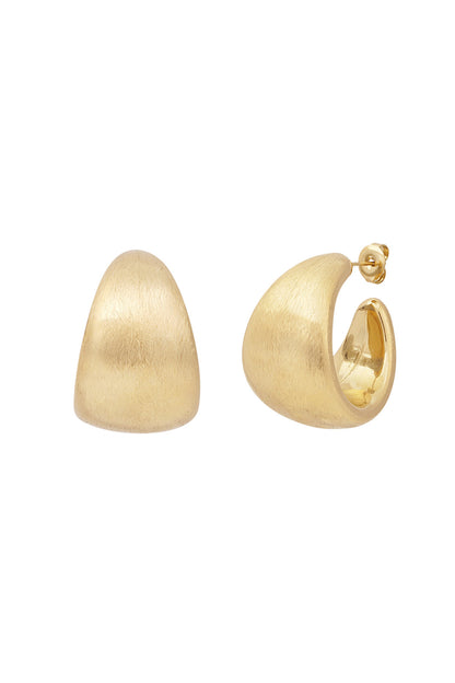 Cleo Ohrringe Gold Dutch Atelier Produktbild