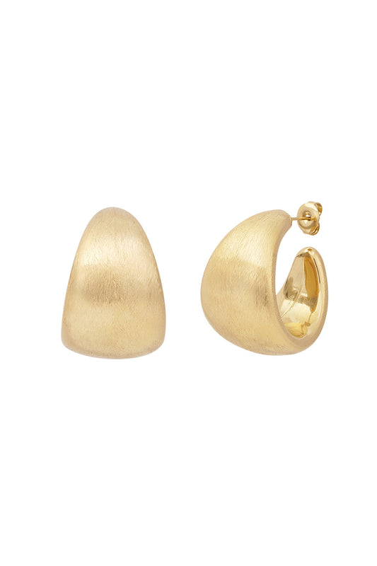 Cleo Ohrringe Gold Dutch Atelier Produktbild