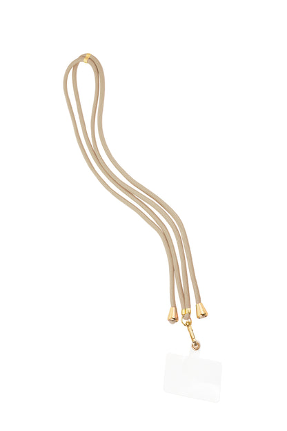Handykette Mila von Dutch Atelier – goldene Universal-Handykordel für Smartphones, lange Schnur, stylisches Accessoire