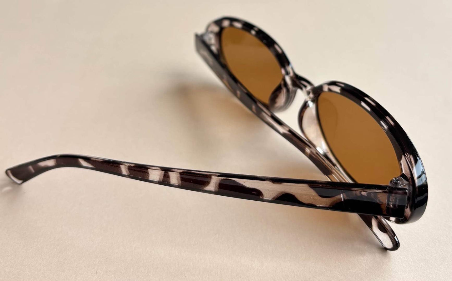 Seite Sonnebrille Floor Braun