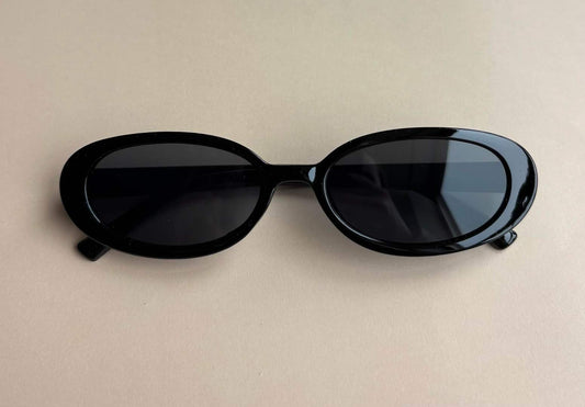 Sonnebrille Floor Schwarz Front