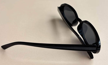 Sonnebrille Floor Schwarz Seite
