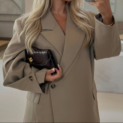 Close Up Ärmel Detail Yarah Blazer Dutch Atelier